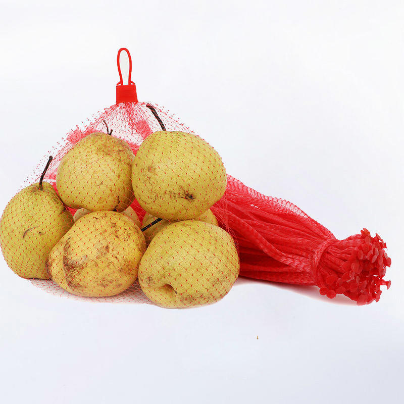 Bao bì rau quả Bao bì lưới PP Leno Túi cuộn nhựa mềm Bao bì lưới Túi lưới hình ống cho thực phẩm