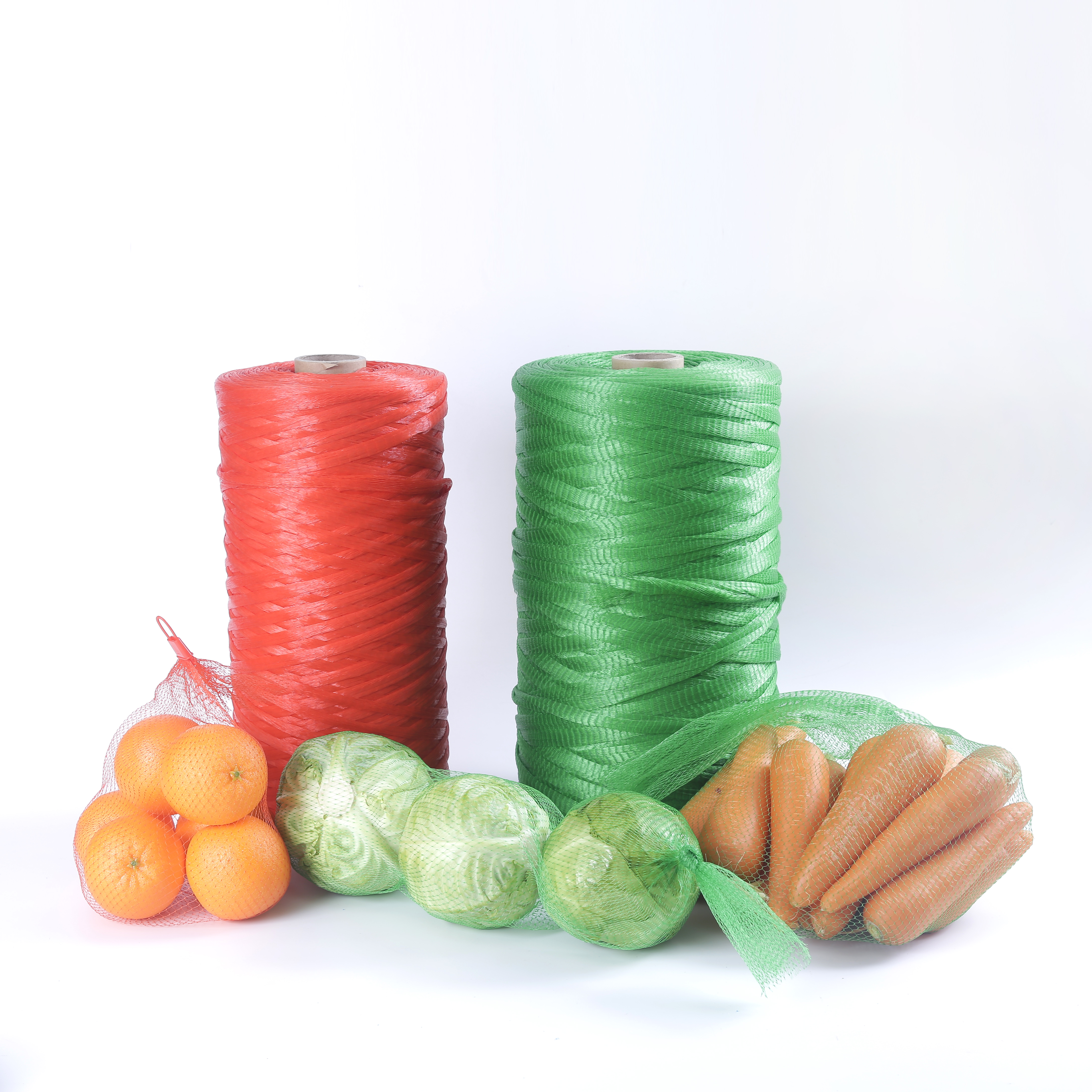 Túi lưới hình ống bằng nhựa PP Túi lưới đóng gói trái cây Túi lưới bảo vệ bằng nhựa Lưới tay áo